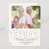 Carte de voeux de Pâques (Devant / Derrière)