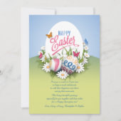 Carte de voeux de Pâques (Devant)