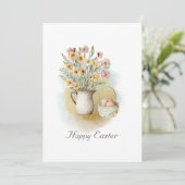 carte de voeux de pâques (Debout devant)