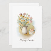 carte de voeux de pâques (Devant / Derrière)