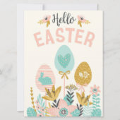 Carte de vœux de Pâques (Devant)