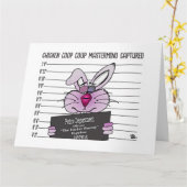 Carte de vœux de Pâques (Fleur jaune)