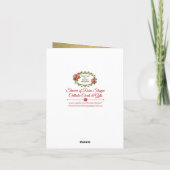 Carte de voeux de Pâques 2005 joyeuse (Dos)