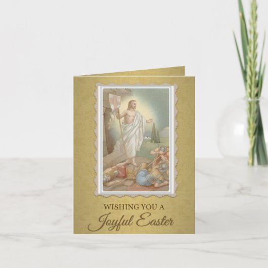 Carte de vœux de Pâques 205 Joyeuse Fête (Devant)