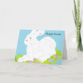 Carte de voeux de Pâques /Bunny (Devant)