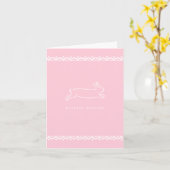 Carte de voeux de Pâques, Carte de voeux de printe (Fleur jaune)