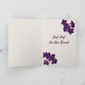 Carte de vœux de Pâques Celebrate Miracles (Intérieur)