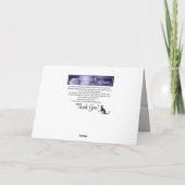 Carte de voeux de Pâques de Cherry Blossom (Dos)