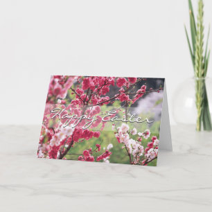 Carte de voeux de Pâques de Cherry Blossom