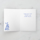 Carte de voeux de Pâques de Toile De Jouy (Intérieur)