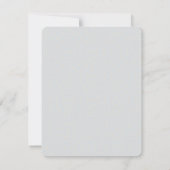 Carte de vœux de Pâques décorée de fleurs (Dos)