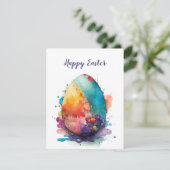 Carte de vœux de Pâques Design de carte de vœux (Debout devant)