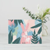 Carte de voeux de Pâques joyeux pour l'artiste de  (Debout devant)