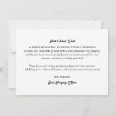 Carte de voeux de Pâques joyeux pour l'artiste de  (Dos)