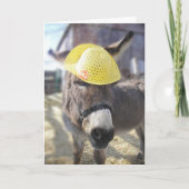 Carte de vœux de Pâques « Le vrai lapin de Pâques (Devant)