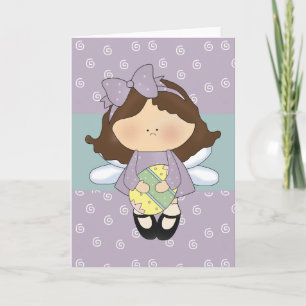 Carte de voeux de Pâques Little Easter Angel D3