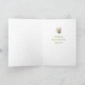 Carte de vœux de Pâques Lys de Pâques (Intérieur)
