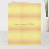 Carte de vœux de Pâques orthodoxe simple (Dos)