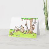 Carte de voeux de PÂQUES par Nicole Janes (Devant)