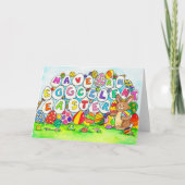 Carte de voeux de Pâques par Nicole Janes (Devant)