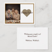 Carte de voeux de Pâques - Parfait pour les vacanc (Devant / Derrière)