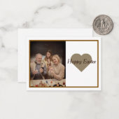 Carte de voeux de Pâques - Parfait pour les vacanc (Devant/Arrière en situation)