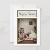 Carte de voeux de Pâques personnalisée - Ajouter v (Devant)