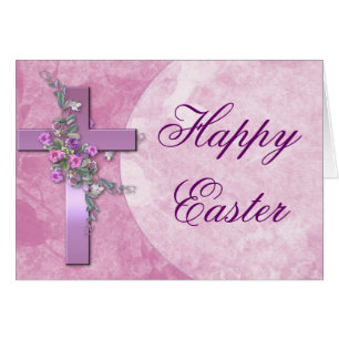 Carte de voeux de Pâques Purple Cross