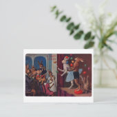 Carte de voeux de Pâques vintage - Bunnies Jongleu (Debout devant)