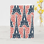 Carte de voeux de Paris (Fleur jaune)