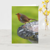 Carte de voeux de patron de yard (Fleur jaune)