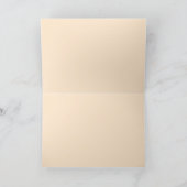 Carte de voeux de phacochère (Intérieur)