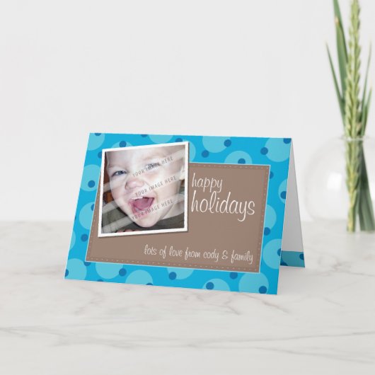 CARTE DE VOEUX DE PHOTO : : 9 repérés effrontés (Devant)