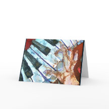 CARTE DE VOEUX DE PIANO