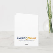 Carte de voeux de Pingin Chick (Dos)