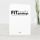 Carte de voeux de "planches" (Dos)