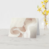 Carte de voeux de "platine" (Fleur jaune)