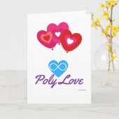 Carte de voeux de Polyamory (Fleur jaune)