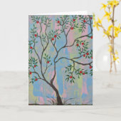 Carte de voeux de pommier (Fleur jaune)