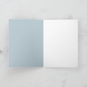 Carte de voeux de poussette photographique (Intérieur)