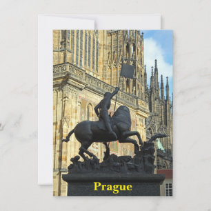 Carte de voeux de Prague