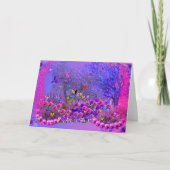 Carte de vœux de printemps (Devant)