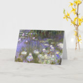 Carte de voeux de printemps de Monet (Fleur jaune)