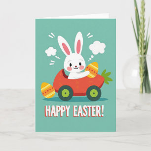 Carte de vœux de printemps pour une balade avec un