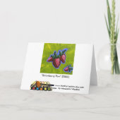 Carte de voeux de prisonnier de guerre de fraise (Dos)