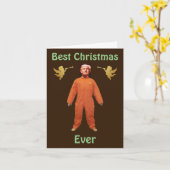 Carte de vœux de prisonnier de Trump (Fleur jaune)