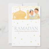 Carte de voeux de Ramadan Kareem, chèque-cadeau (Devant)