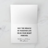 Carte de vœux de recherche de mot de Pâque (Intérieur)