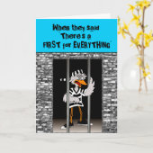 Carte de voeux de récidiviste (Fleur jaune)