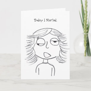 Carte de voeux de régime de Stinkeye